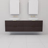 Odesa - 1800mm Espresso Oak Wall Hung Vanity
