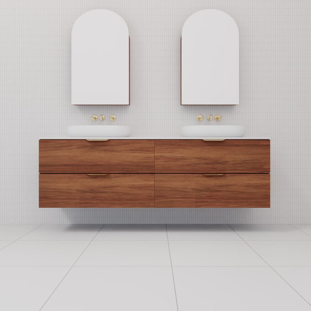 Odesa - 1800mm Tasmanian Blackwood Wall Hung Vanity