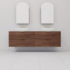 Odesa - 1800mm Walnut Wall Hung Vanity