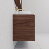 Odesa - 1800mm Walnut Wall Hung Vanity