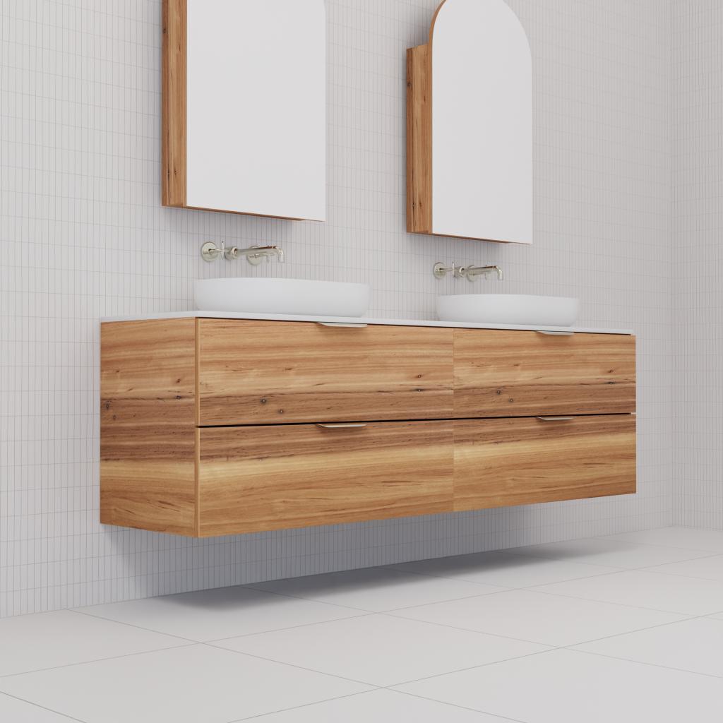 Odesa - 1800mm Blackbutt Wall Hung Vanity