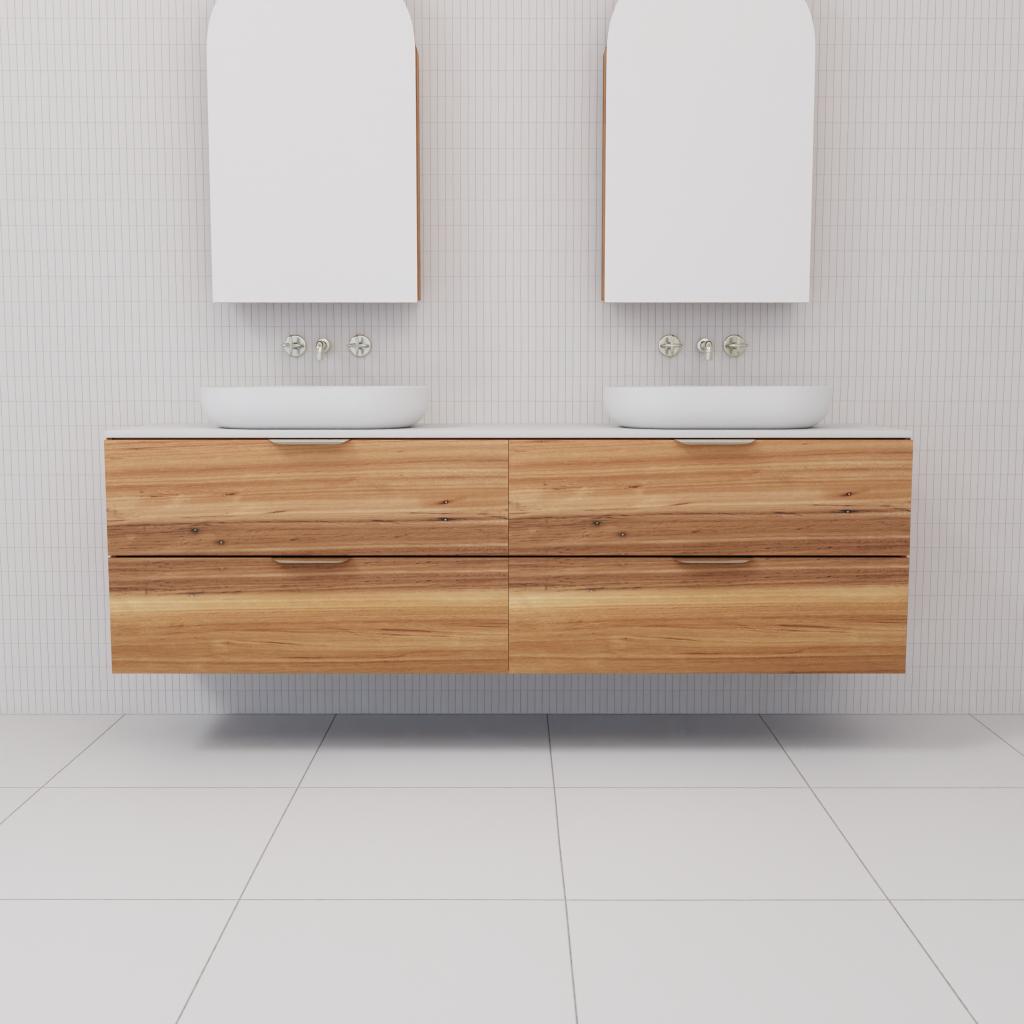 Odesa - 1800mm Blackbutt Wall Hung Vanity
