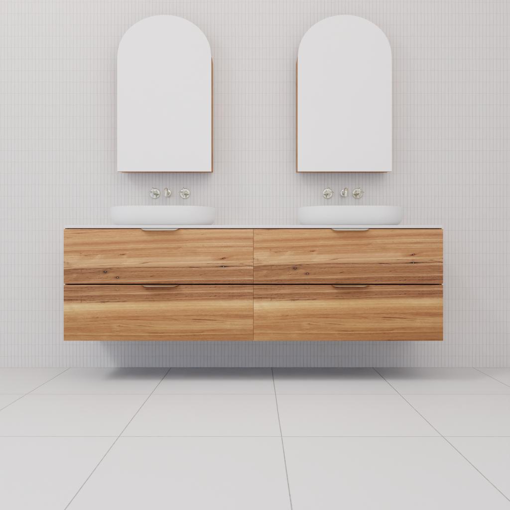 Odesa - 1800mm Blackbutt Wall Hung Vanity