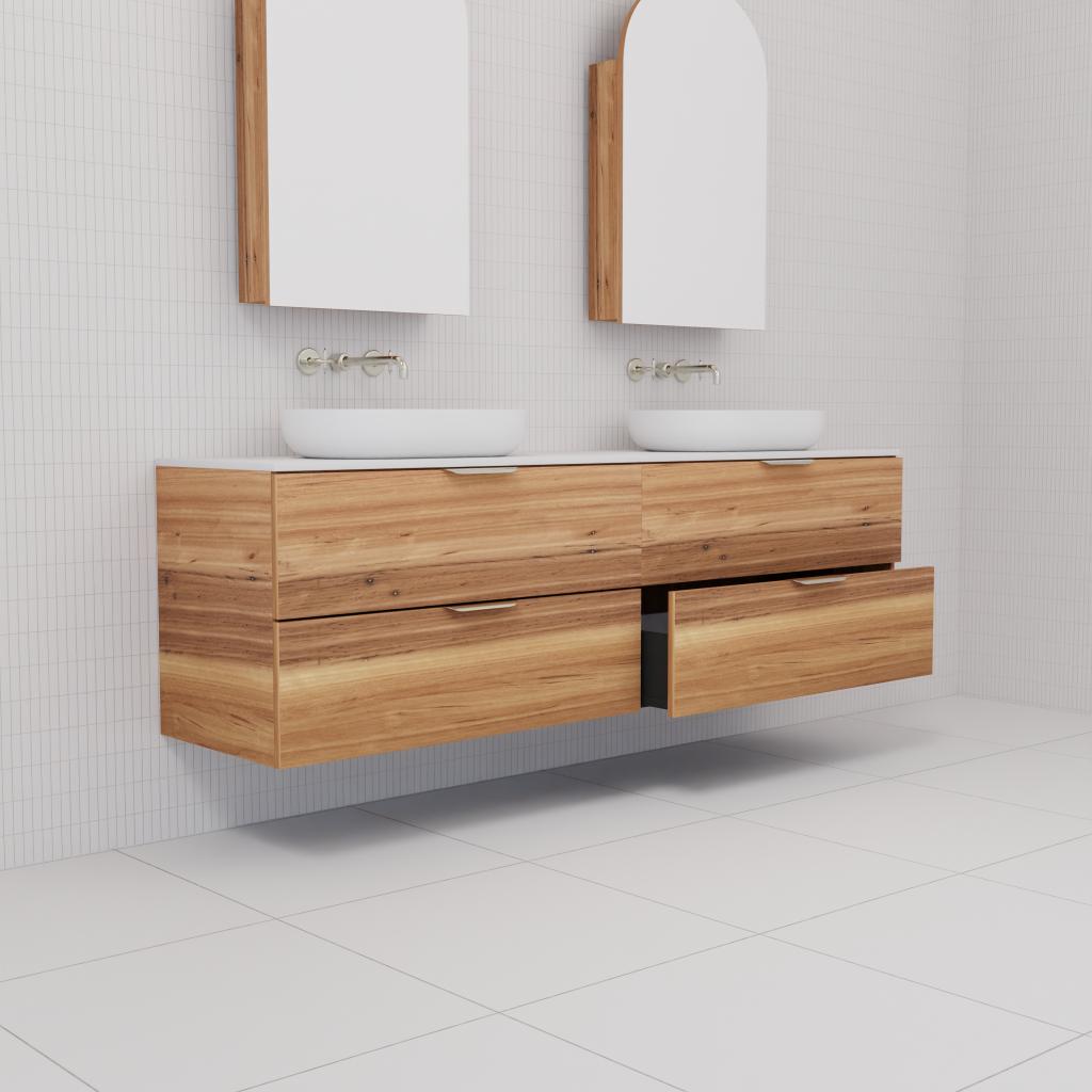 Odesa - 1800mm Blackbutt Wall Hung Vanity