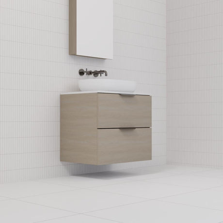 Odesa - 600mm Smoked Ash Wall Hung Vanity