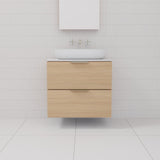 Odesa - 600mm Nordic Oak Wall Hung Vanity