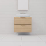 Odesa - 600mm Nordic Oak Wall Hung Vanity