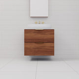Odesa - 600mm Tasmanian Blackwood Wall Hung Vanity