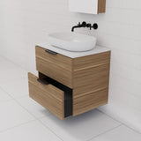 Odesa - 600mm Tuscan Oak Wall Hung Vanity