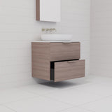Odesa - 600mm Urban Oak Wall Hung Vanity