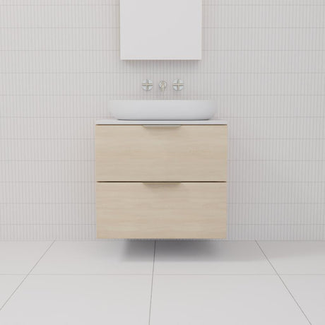 Odesa - 600mm Vero Oak Wall Hung Vanity