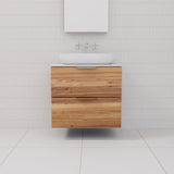Odesa - 600mm Blackbutt Wall Hung Vanity