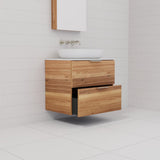 Odesa - 600mm Blackbutt Wall Hung Vanity