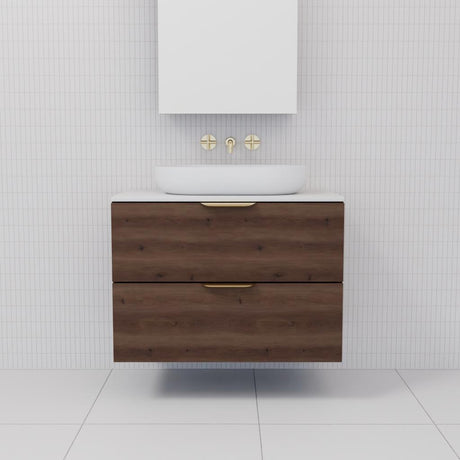 Odesa - 750mm Chestnut Wall Hung Vanity
