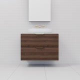 Odesa - 750mm Chestnut Wall Hung Vanity