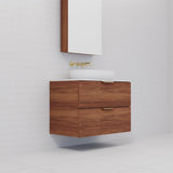 Odesa - 750mm Tasmanian Blackwood Wall Hung Vanity