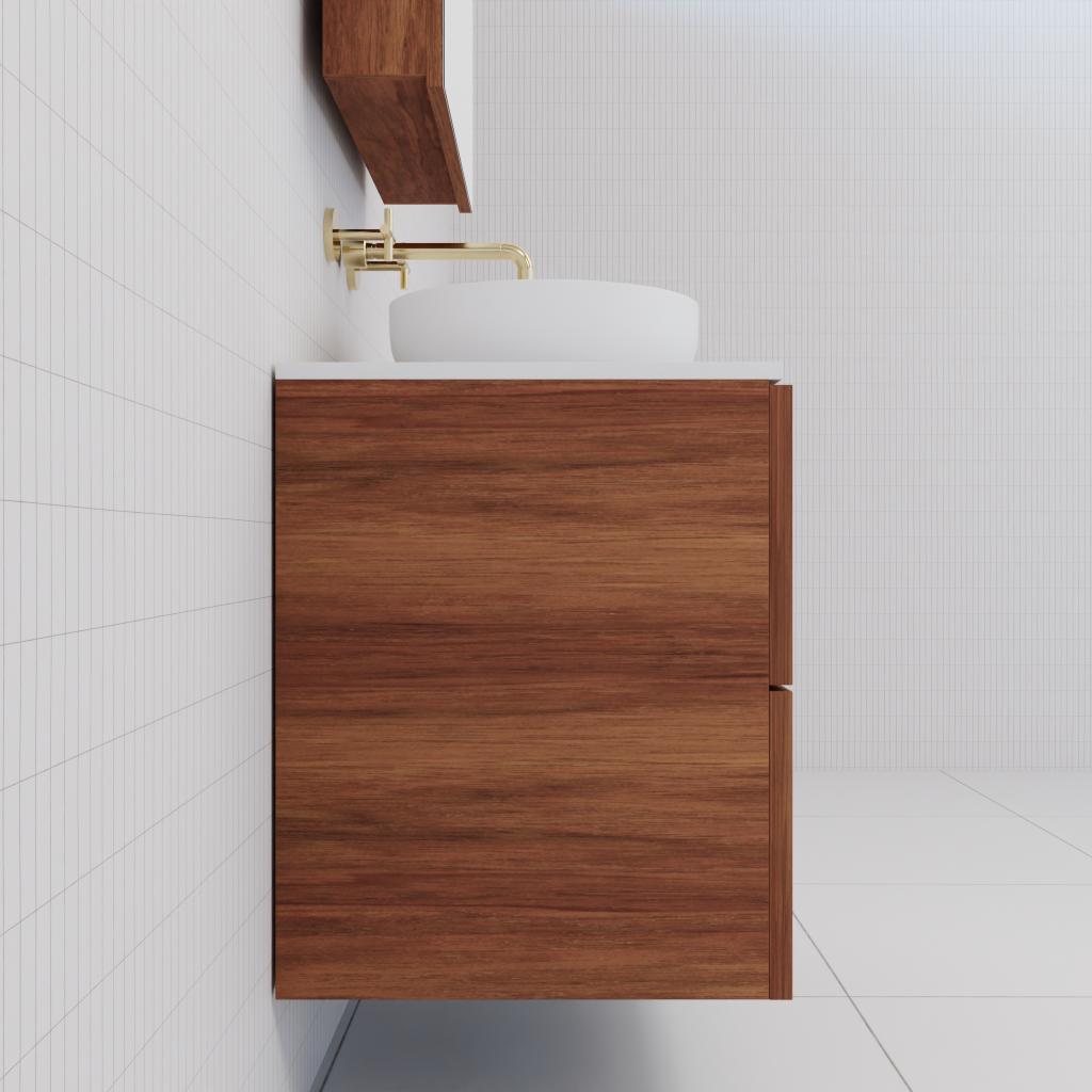 Odesa - 750mm Tasmanian Blackwood Wall Hung Vanity