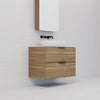 Odesa - 750mm Tuscan Oak Wall Hung Vanity