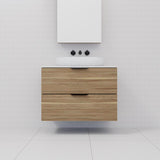 Odesa - 750mm Tuscan Oak Wall Hung Vanity