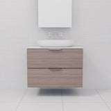 Odesa - 750mm Urban Oak Wall Hung Vanity