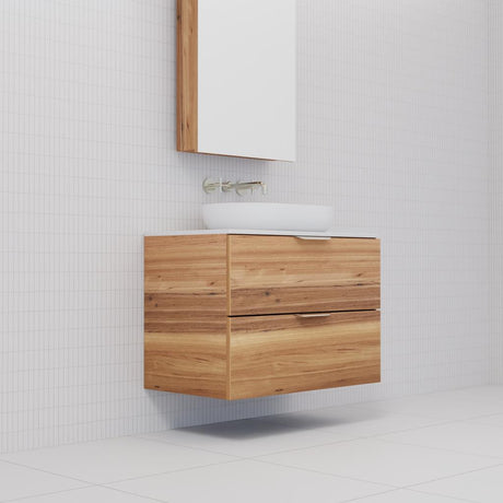 Odesa - 750mm Blackbutt Wall Hung Vanity