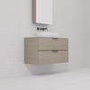 Odesa - 900mm Smoked Ash Wall Hung Vanity