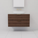 Odesa - 900mm Chestnut Wall Hung Vanity