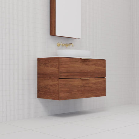 Odesa - 900mm Tasmanian Blackwood Wall Hung Vanity