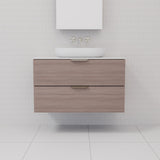 Odesa - 900mm Urban Oak Wall Hung Vanity