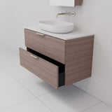 Odesa - 900mm Urban Oak Wall Hung Vanity