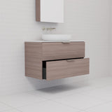 Odesa - 900mm Urban Oak Wall Hung Vanity