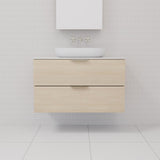 Odesa - 900mm Vero Oak Wall Hung Vanity