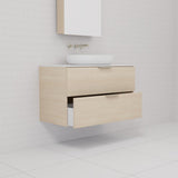 Odesa - 900mm Vero Oak Wall Hung Vanity