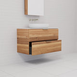Odesa - 900mm Blackbutt Wall Hung Vanity
