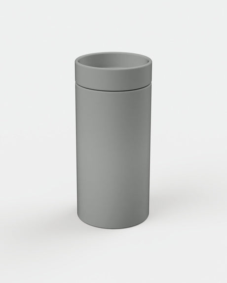 Cylinder Concrete Bowl Basin - Freestanding