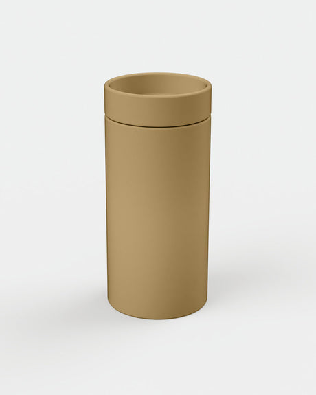 Cylinder Concrete Bowl Basin - Freestanding