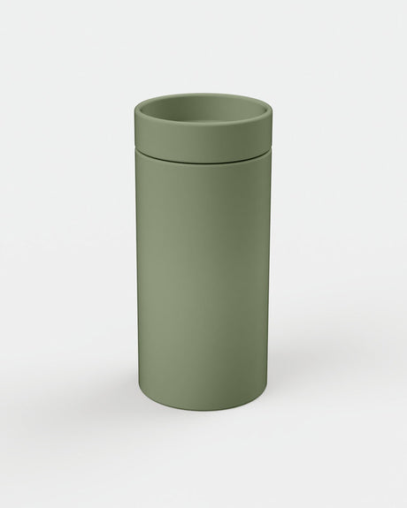 Cylinder Concrete Bowl Basin - Freestanding