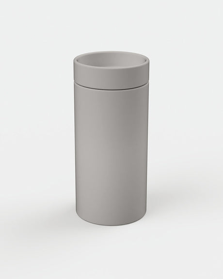 Cylinder Concrete Bowl Basin - Freestanding