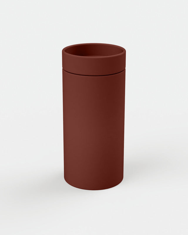 Cylinder Concrete Bowl Basin - Freestanding