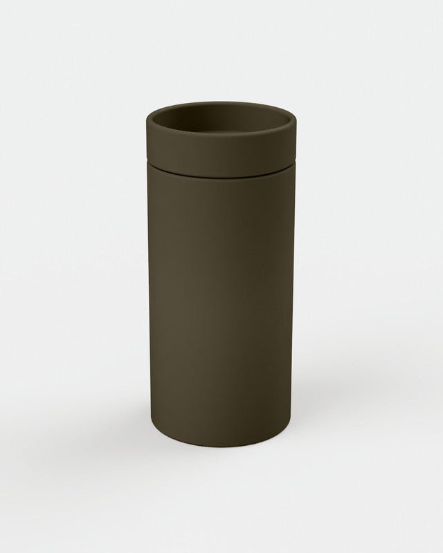 Cylinder Concrete Bowl Basin - Freestanding
