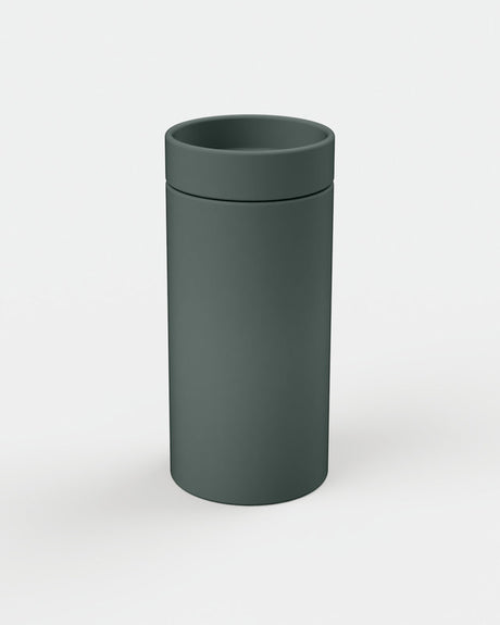 Cylinder Concrete Bowl Basin - Freestanding