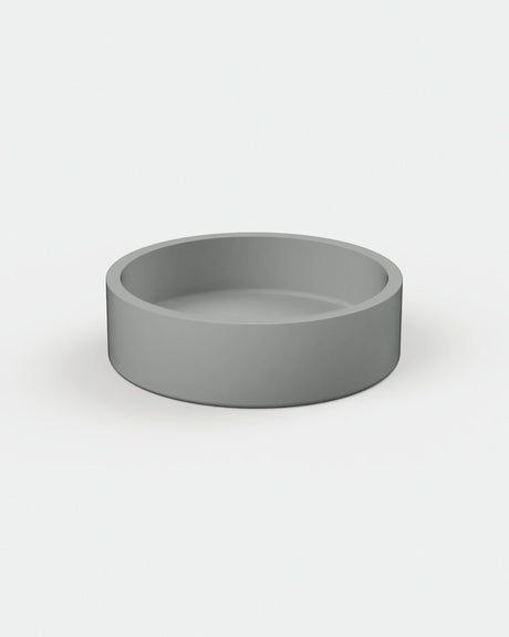Cylinder Concrete Hoop Basin - Freestanding