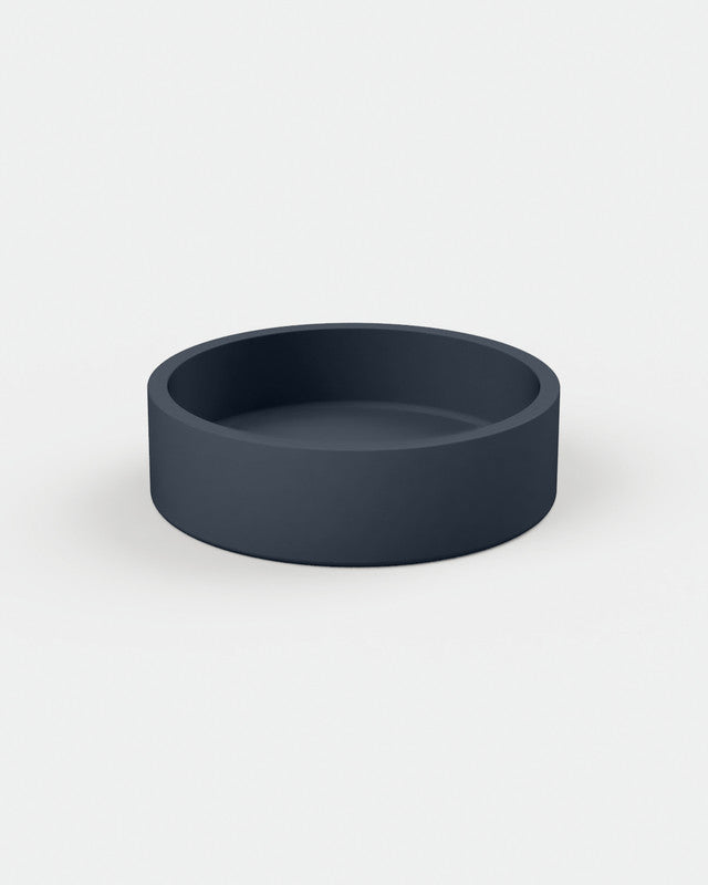 Cylinder Concrete Hoop Basin - Freestanding