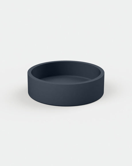 Cylinder Concrete Hoop Basin - Freestanding