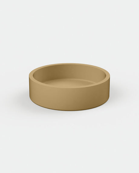 Cylinder Concrete Hoop Basin - Freestanding