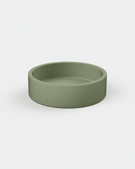 Cylinder Concrete Hoop Basin - Freestanding