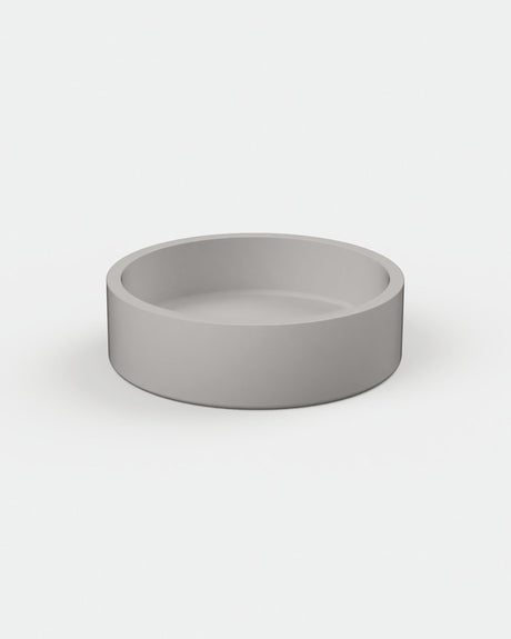 Cylinder Concrete Hoop Basin - Freestanding