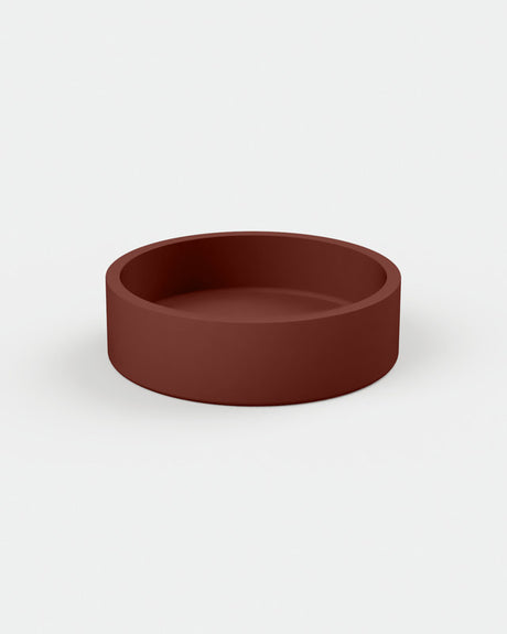 Cylinder Concrete Hoop Basin - Freestanding
