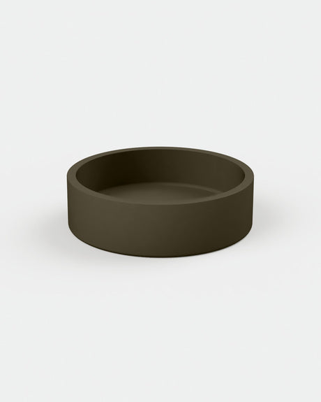Cylinder Concrete Hoop Basin - Freestanding