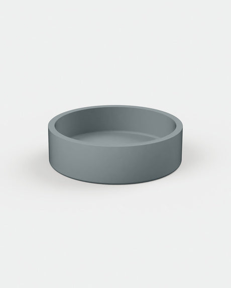 Cylinder Concrete Hoop Basin - Freestanding